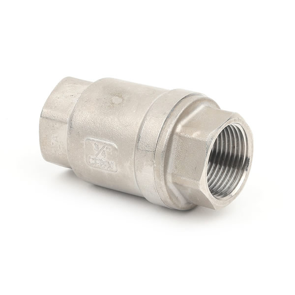 Spring Loaded Non Return Valve 1000psi Stainless Steel Check Valve